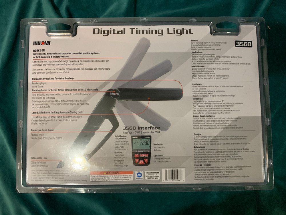 INNOVA 3568 Digital Timing Light