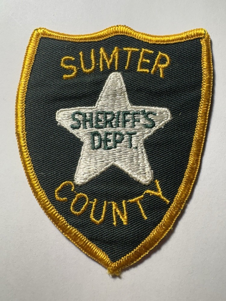 Vintage Sumter County Florida Sheriff Patch