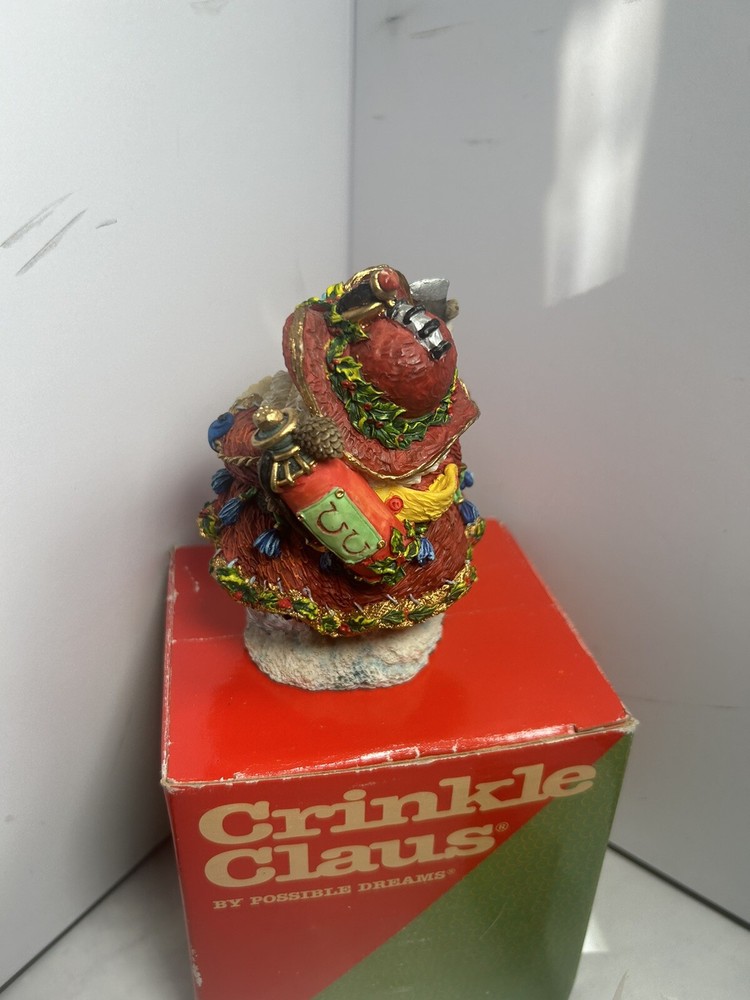 CRINKLE CLAUS POSSIBLE DREAMS 1996 * CRINKLE FIREMAN* 659503