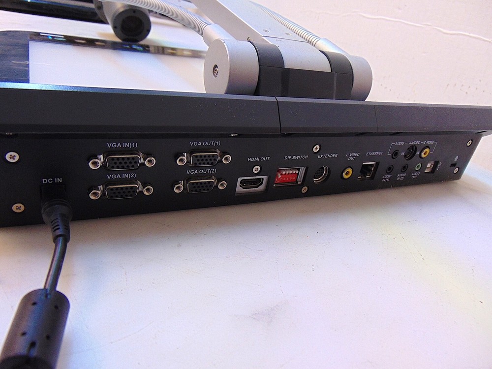 Lumens PS760 Desktop Camera Projector Visualizer With Power Supply S6440