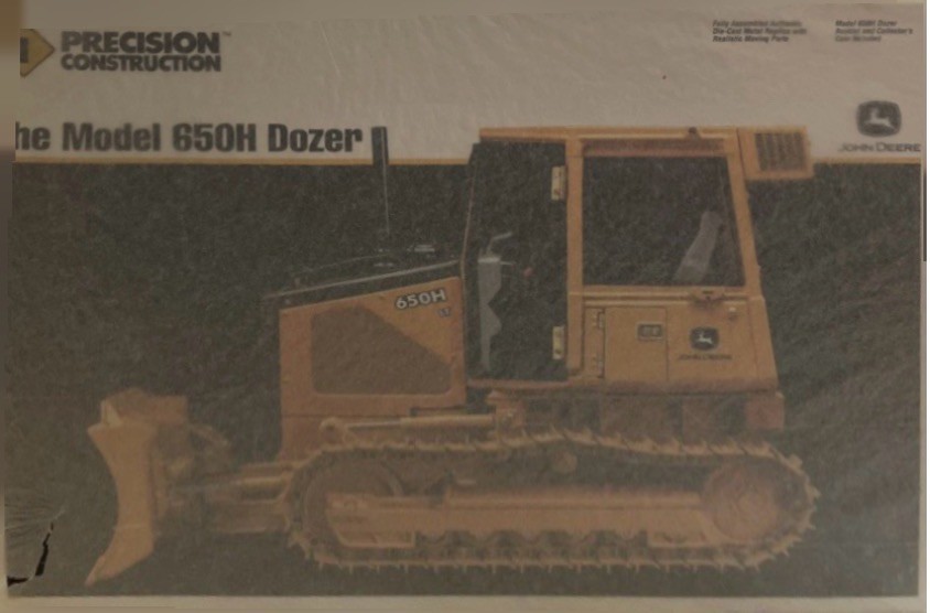 John Deere 650H Dozer 1:16 Ertl Precision Construction