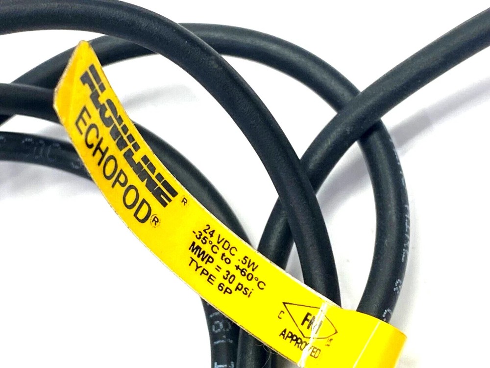 Flowline DL10-00 EchoPod Ultrasonic Liquid Level Sensor/Transmitter 49.2" 4-20mA