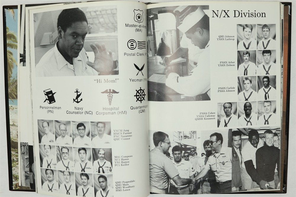 USS Rathburne (FF-1057) 1988 Westpac Deployment Cruise Book