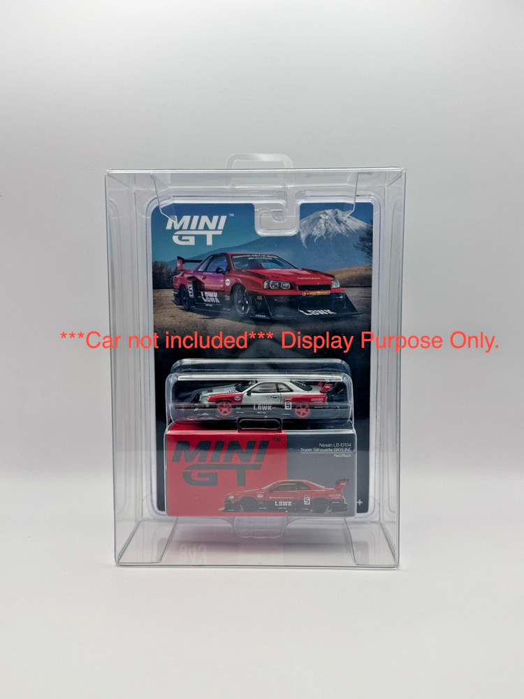 Guardtek Display Protector Case for MINIGT Blister Packaging (5 pcs)