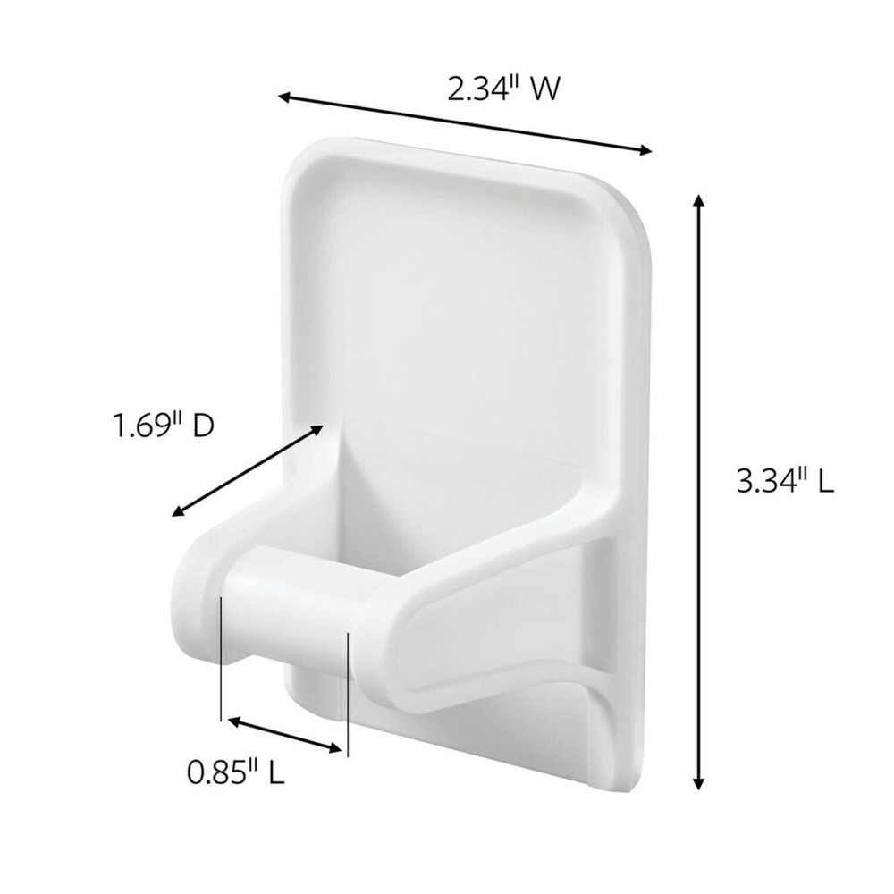 Command Spray Bottle Holder Set 2 White Hangers Damage Free Storage Solution