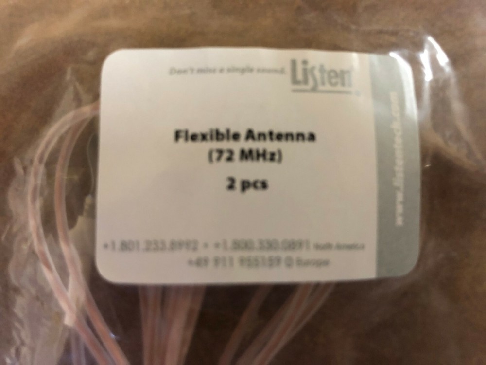 Listen Technologies Flexible Antenna 72 MHz