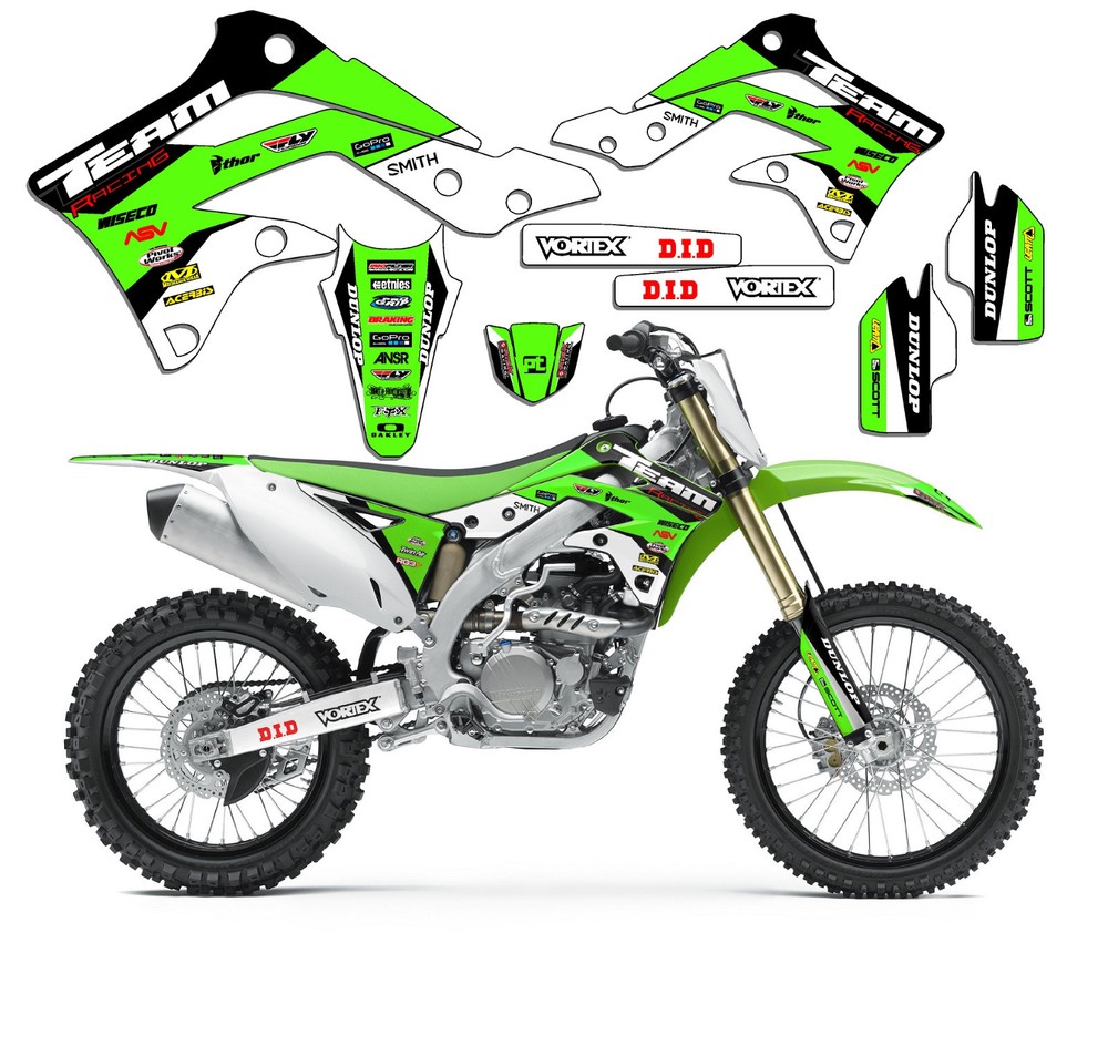 2008-2018 KAWASAKI KLX 140 GRAPHICS DECALS 2017 2016 2015 2014 2013 2012 2011
