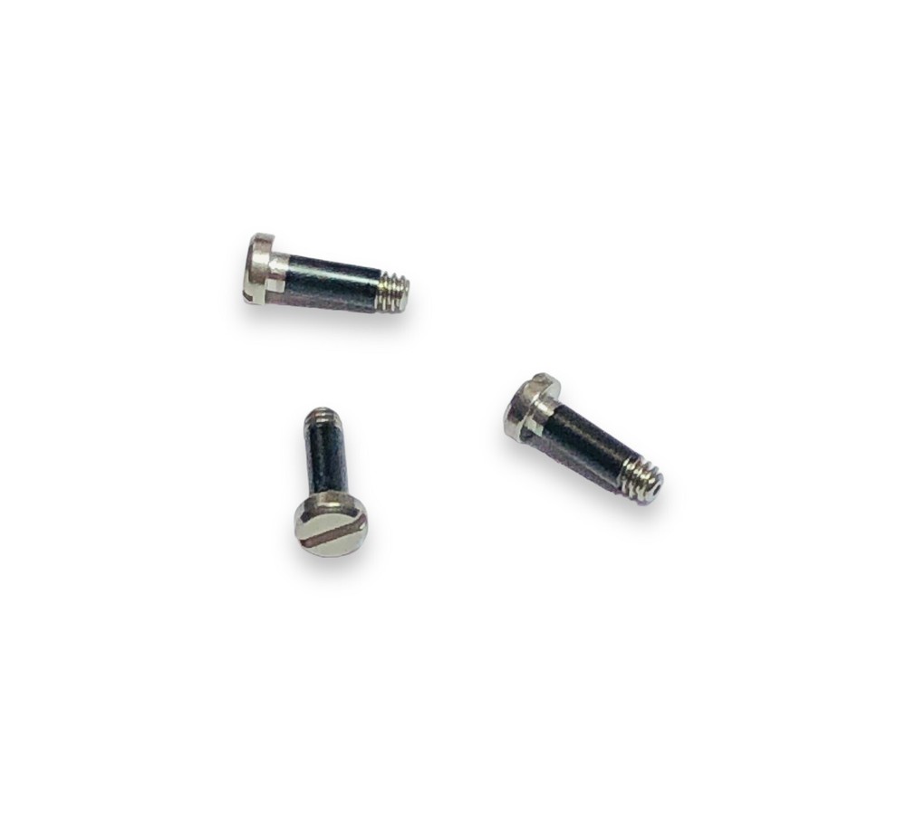 Prada PR 17WS Gunmetal Replacement Temple Hinge Screws Genuine