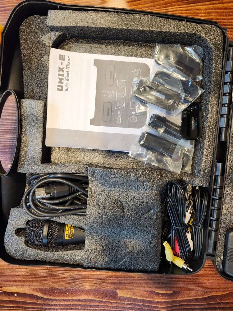 DJ-Tech uMix-2 Dual iPod Mixer, Unused