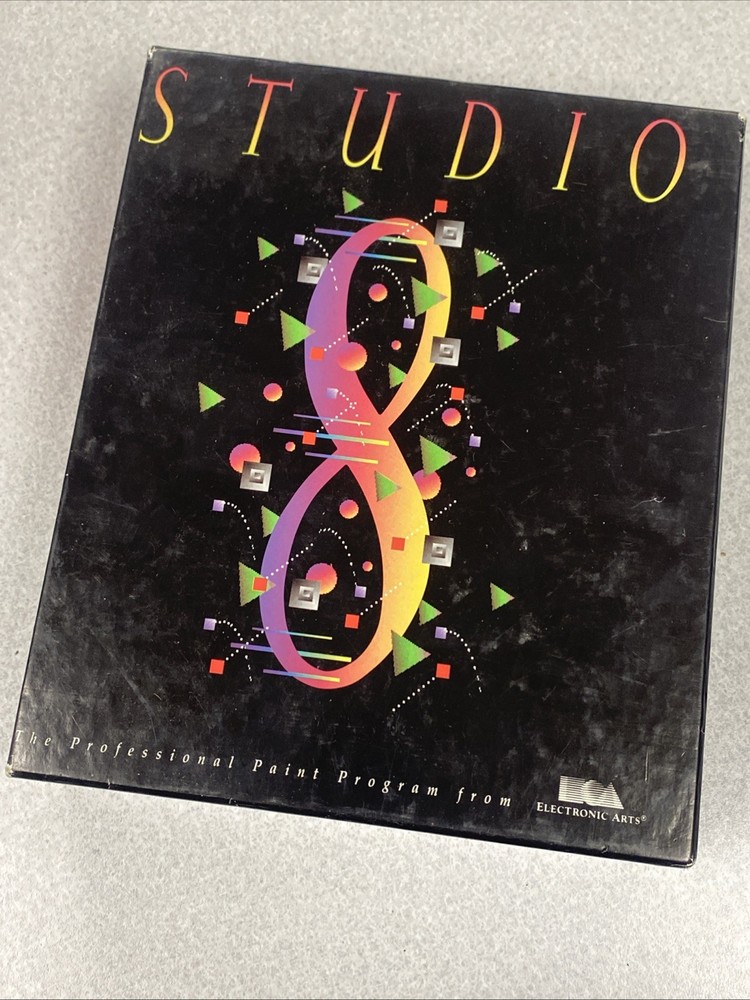 Electronic Arts Studio 8 Professional Paint Program (Macintosh) COMPLETE