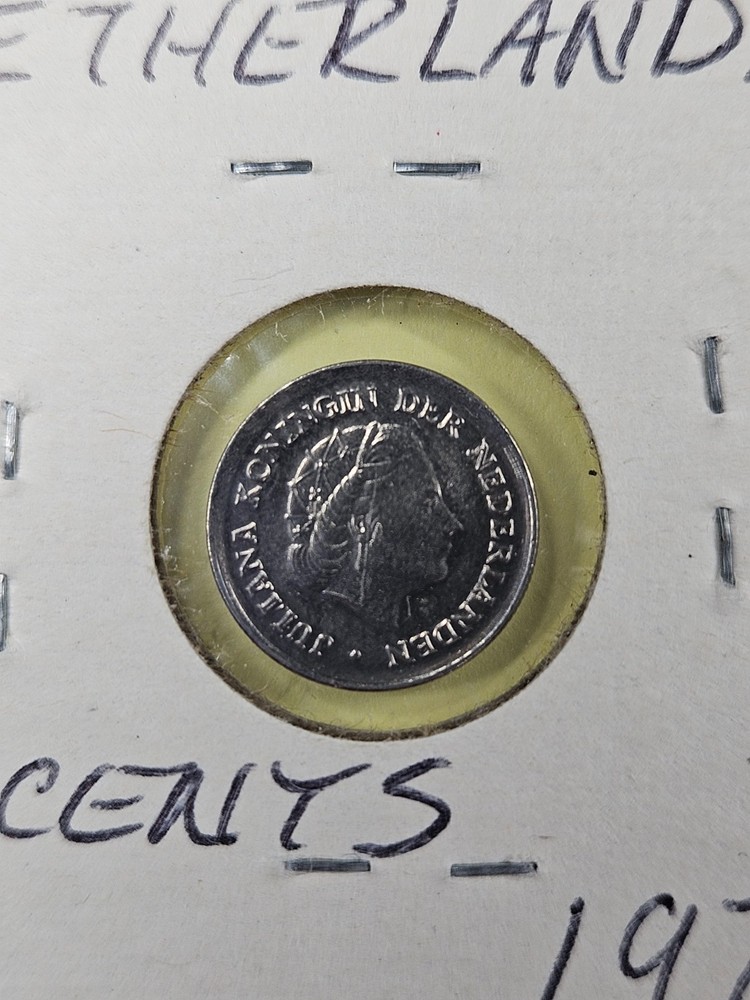 COIN - NETHERLANDS - 10 CENTS 1978