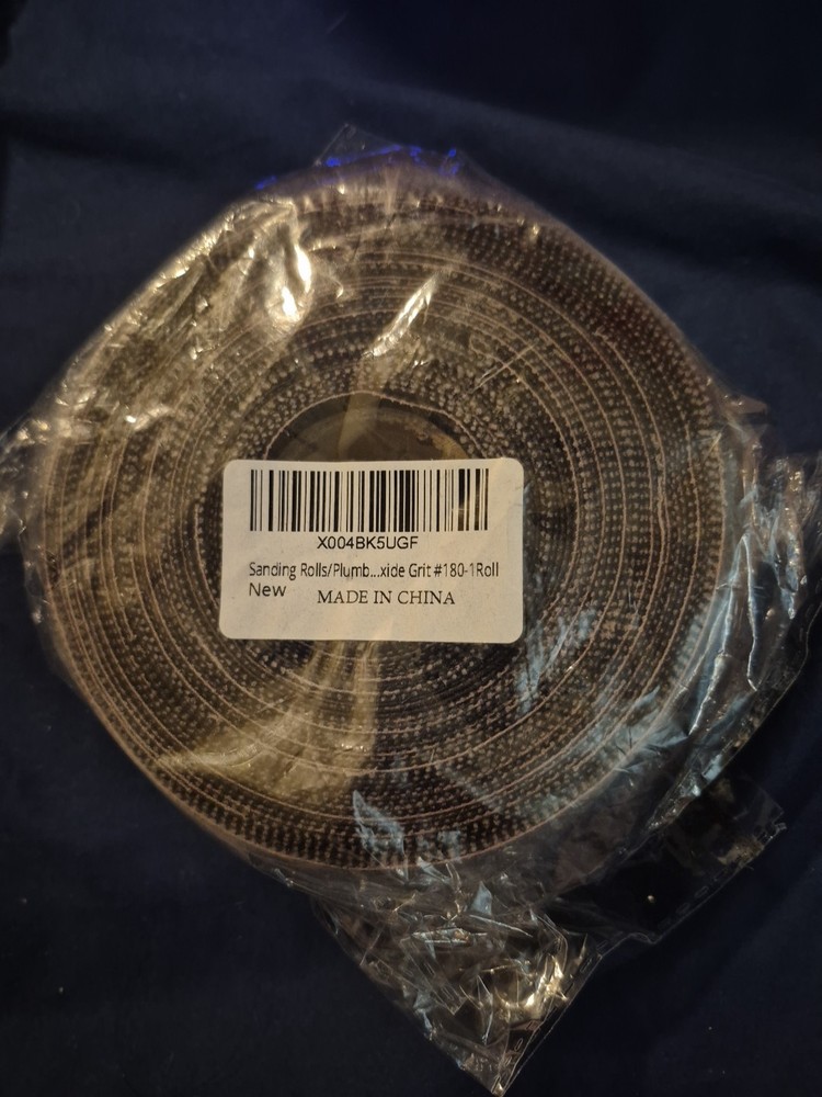Sanding Roll Plumbing Grit #180-1 Roll