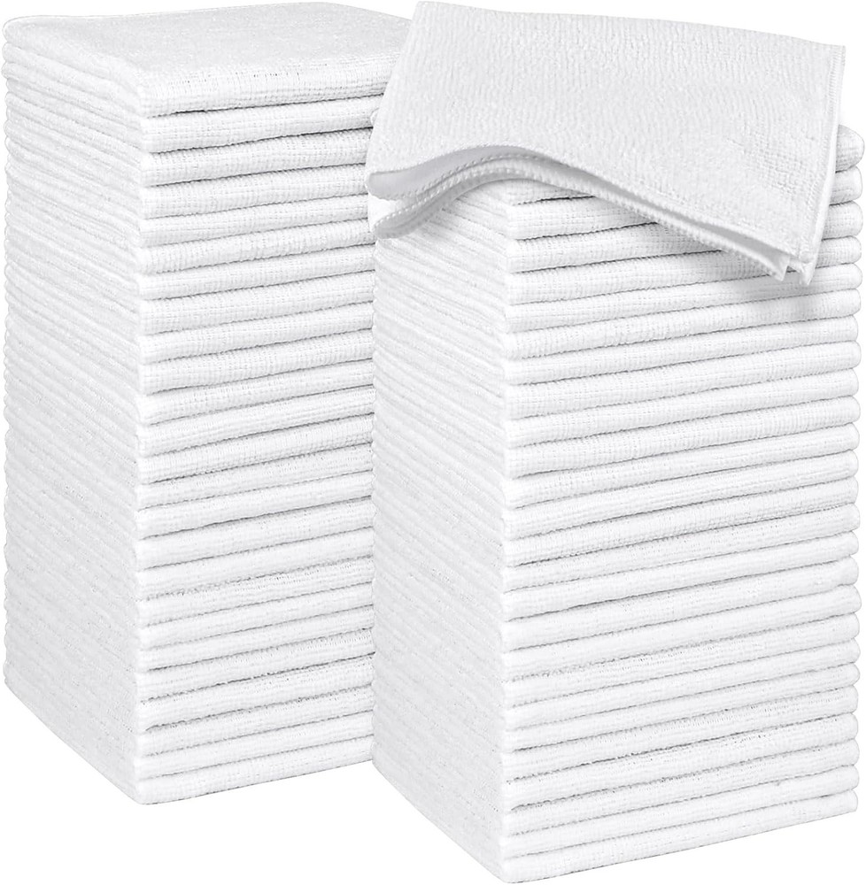 Pack of 50 Microfiber Washcloths
