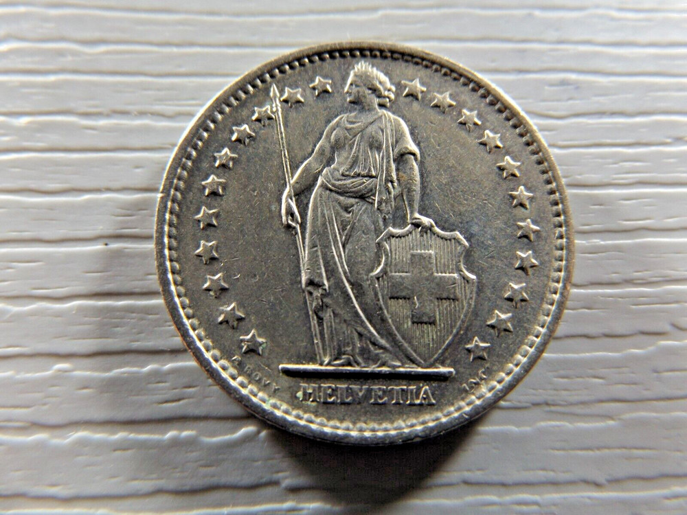 SWITZERLAND 1969 2 Francs