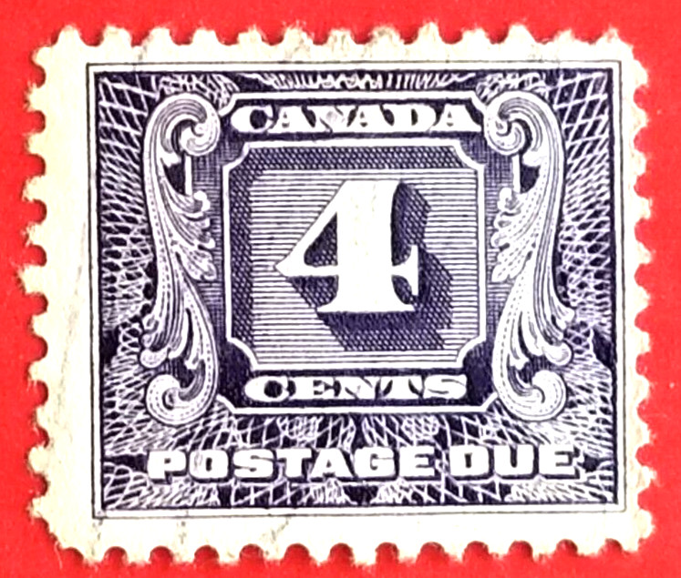 Canada Stamp J8 Second Postage Due Issue Used