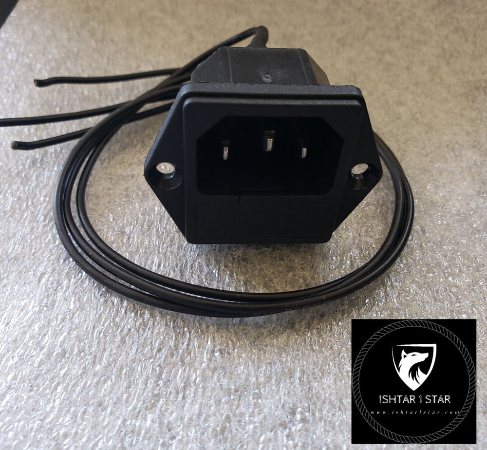 Panel mount power Inlet