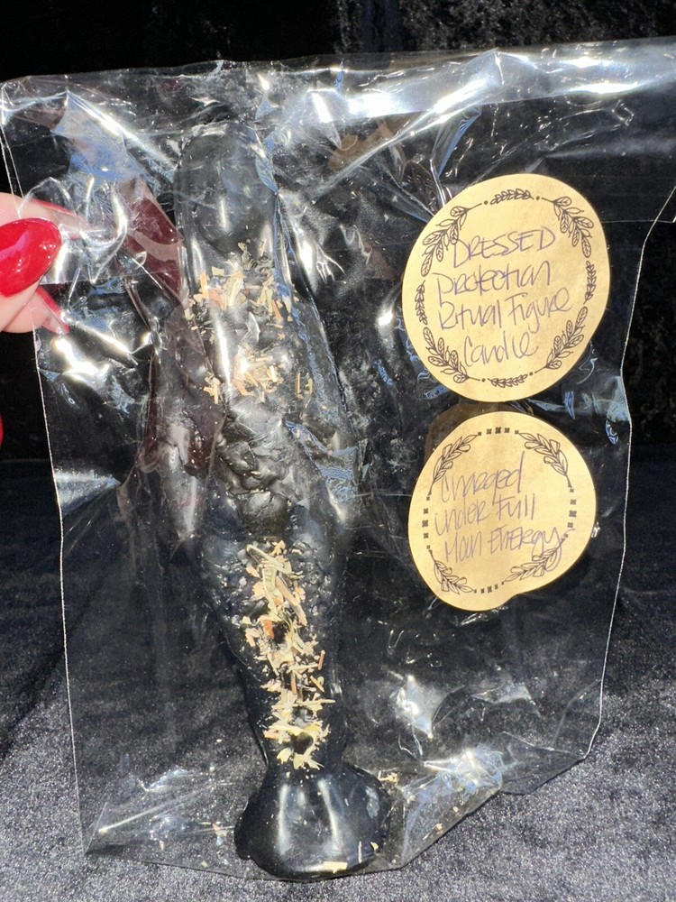 Dressed Figure Protection Candles