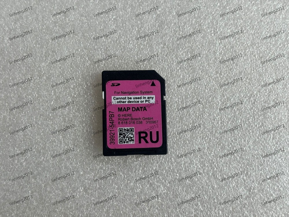 39921-54PB7 Navigation SD MEMORY Card  39921-54PB7