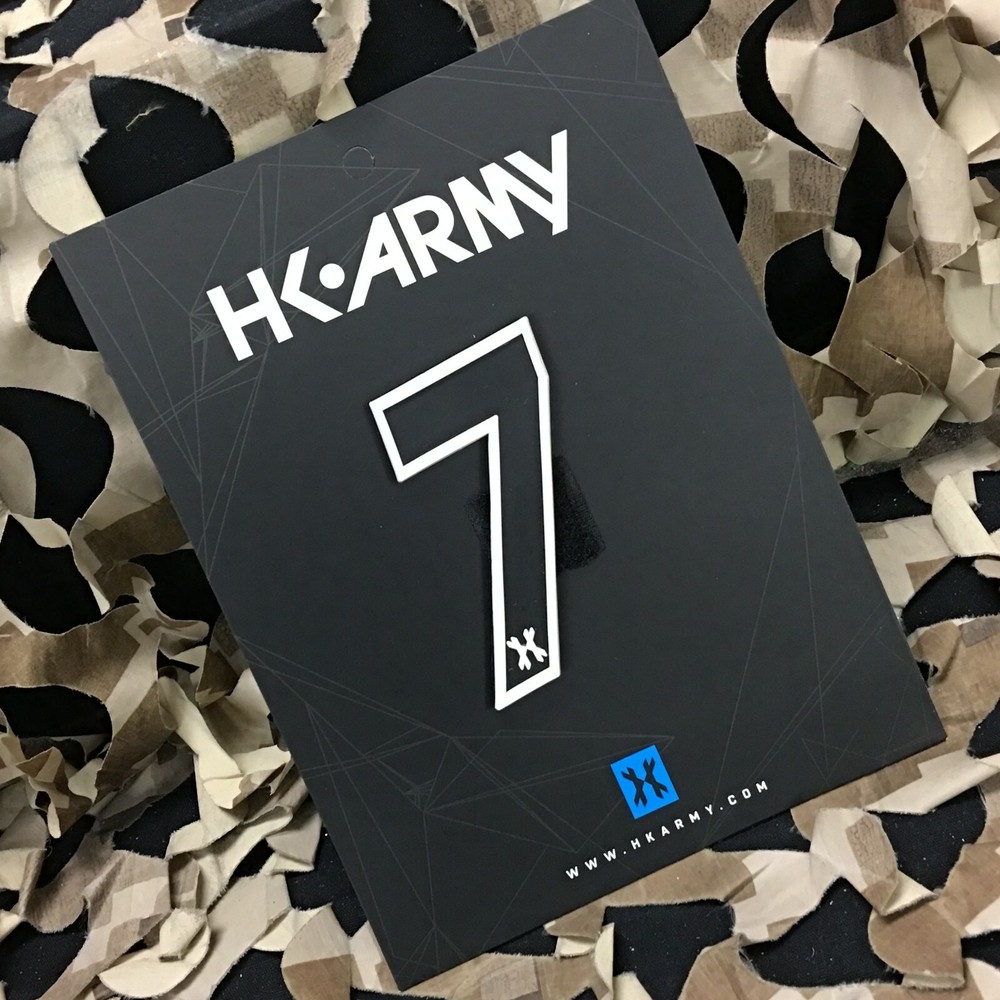 NEW HK Army Rubber Patch - Number 7