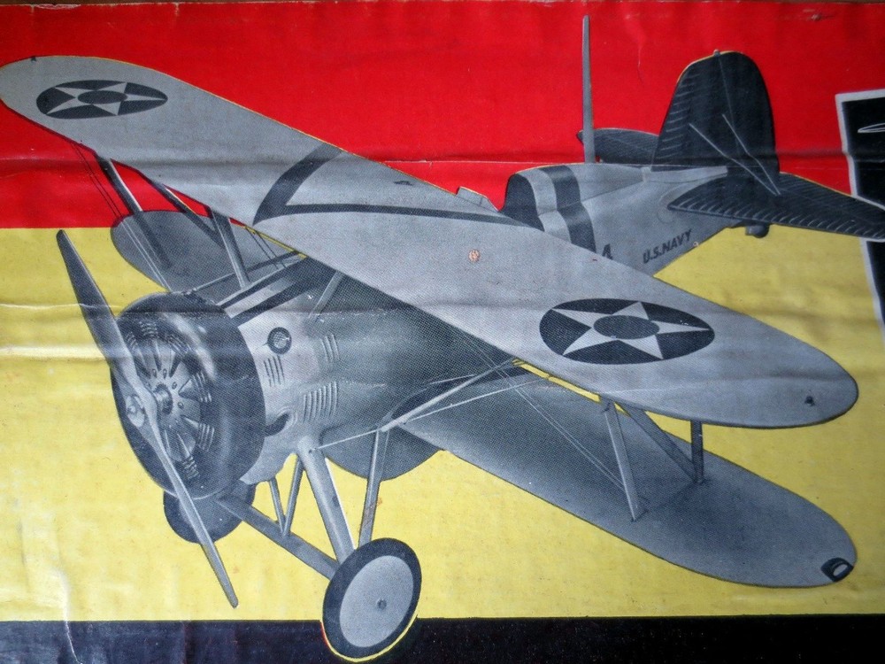 BOEING F4B-4 PLANS + SCALE DOCUMENTATION + Patterns to Build UC Model Airplanes