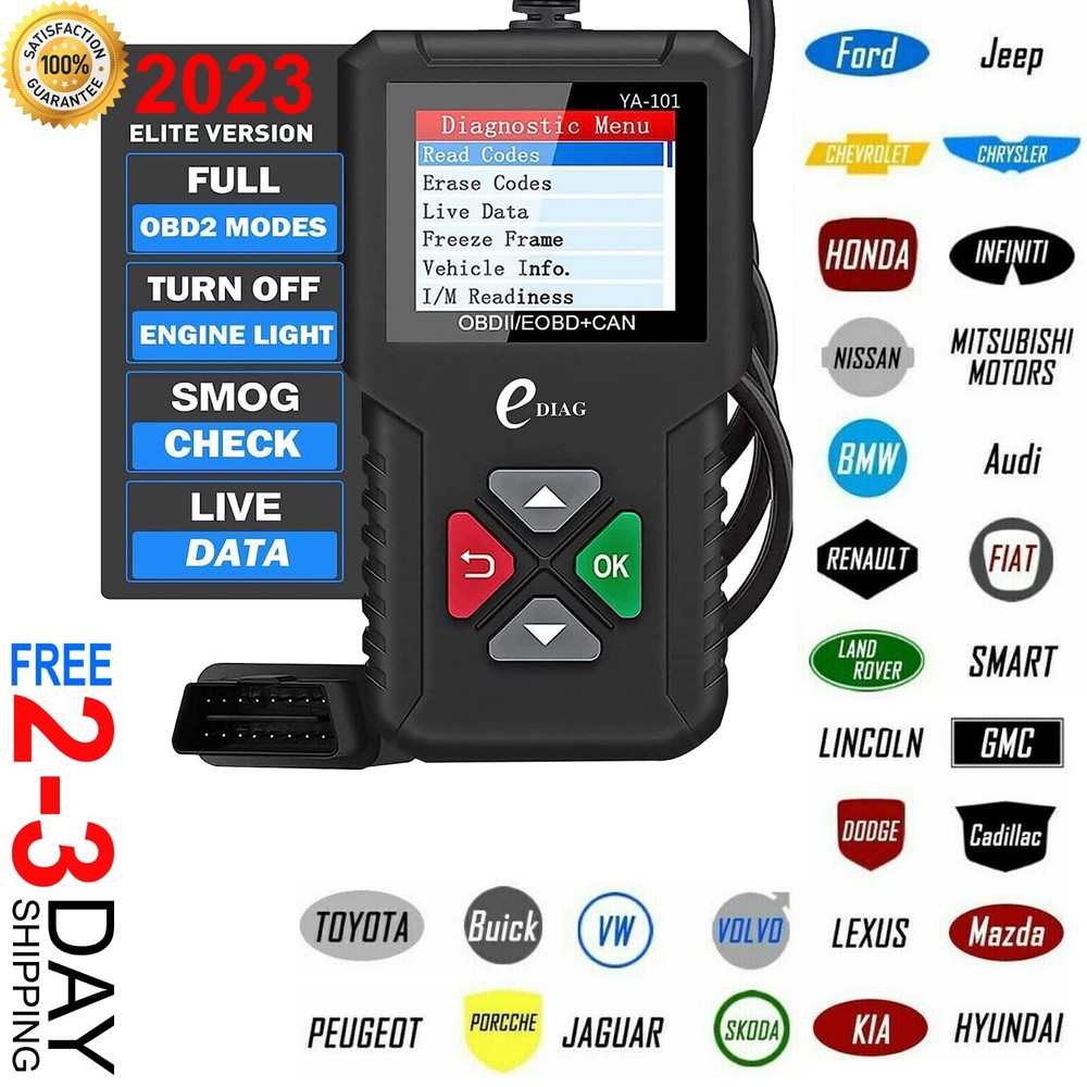 Car Scanner Auto Engine Light Fault Code Reader Diagnostic Tool Computer NEW2026
