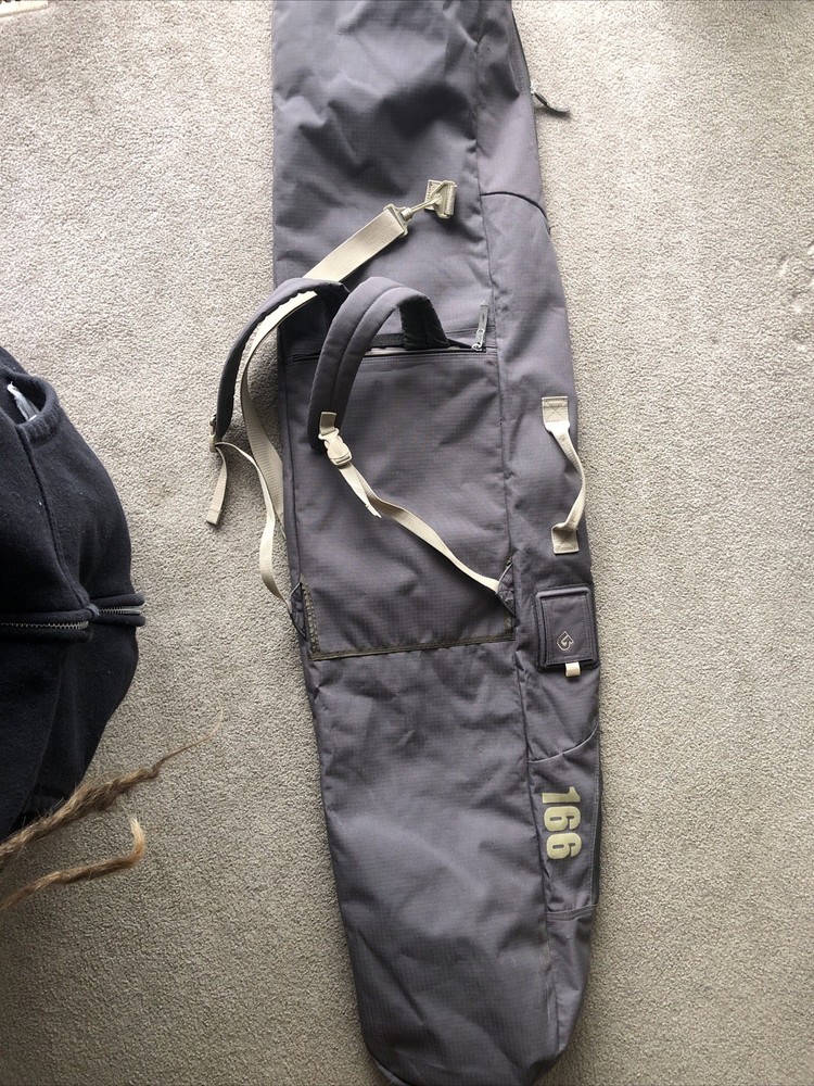Burton Snowboard Bag 166 Brown Tan Travel Backpack