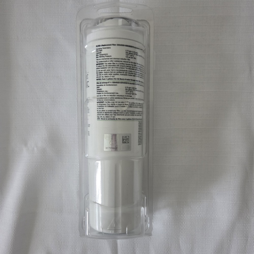 EveryDrop Twist-In Refrigerator Water Filter 4 – Genuine Replacement