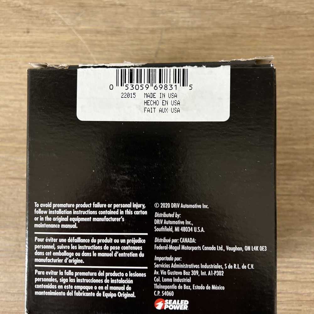 Sealed Power Performance Piston Ring Sets E-613K 50MM, New