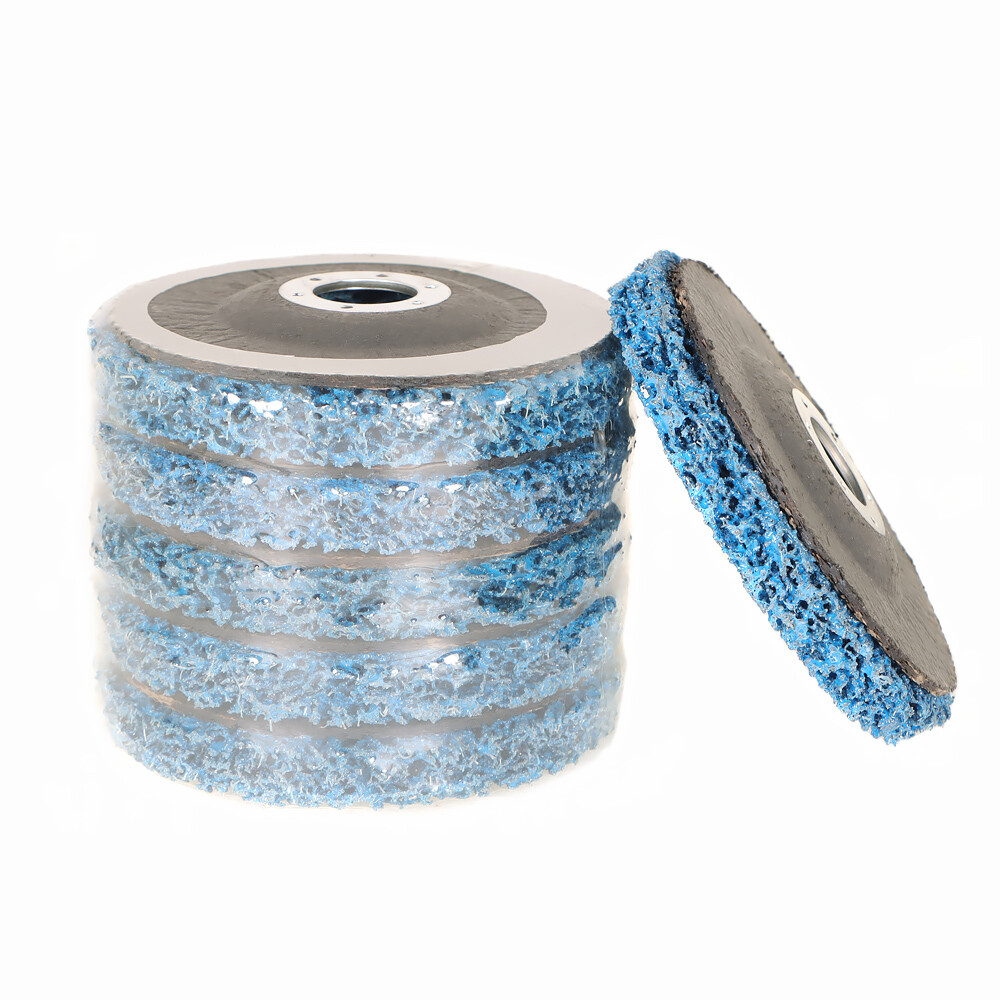 10 Piece 4.5'' Poly Strip Disc Wheel Paint Rust Removal Clean Angle Grinder New