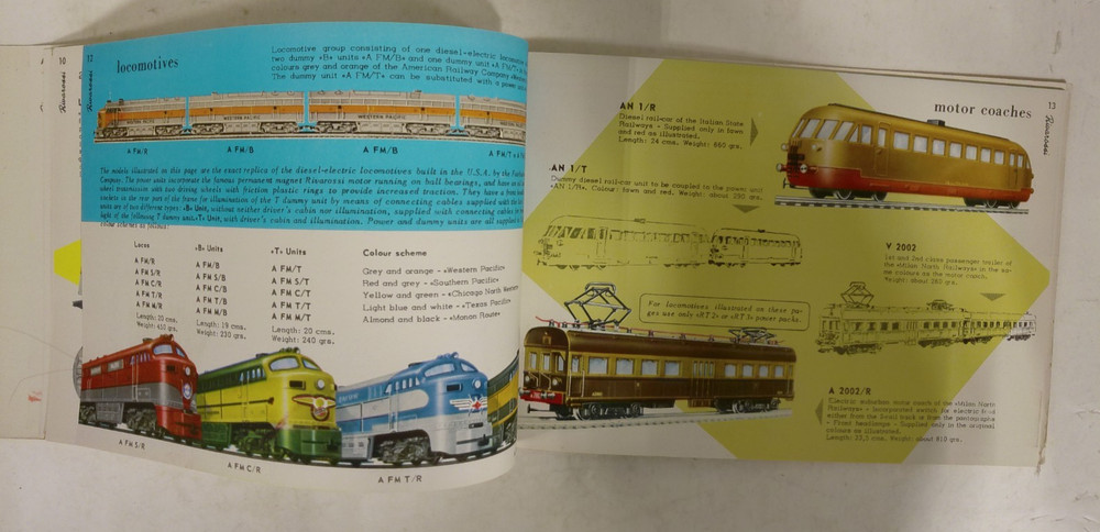 Rivarossi HO Scale 1957 General Catalog
