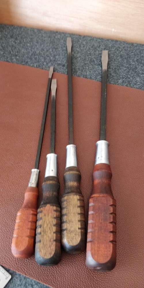 NOS!! MAC TOOLS Screwdriver Set ~ Early model MECHANICS FORGE & TOOL CO.