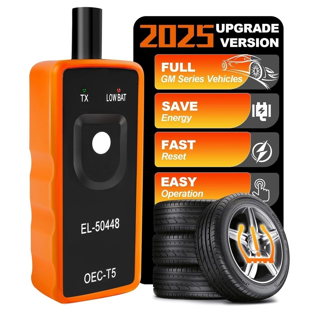 TPMS Tire Pressure Sensor Relearn Reset Programmer for Chevy Silverado Corvette