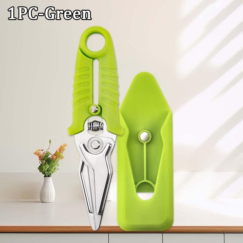 1/2PCS Kitchen Scissors Multi-functional Strong Food Scissors for Kitchen Use