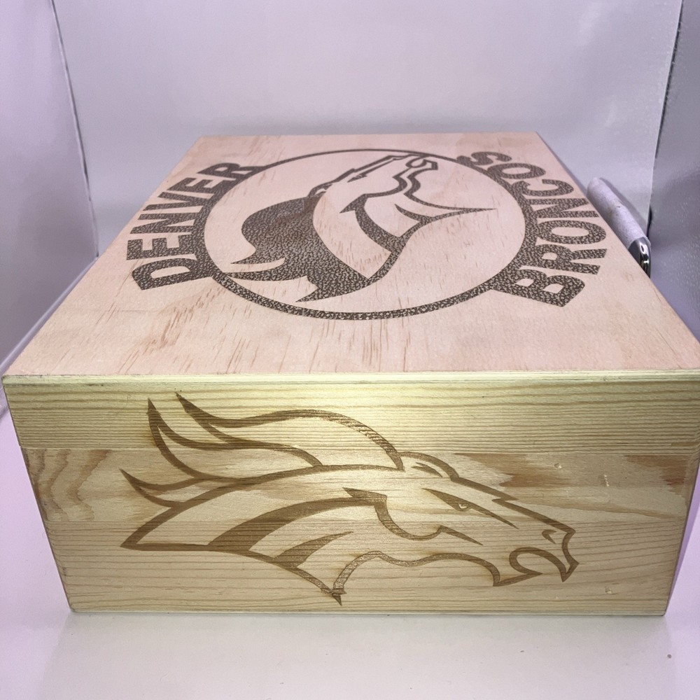 Custom Denver Broncos Box