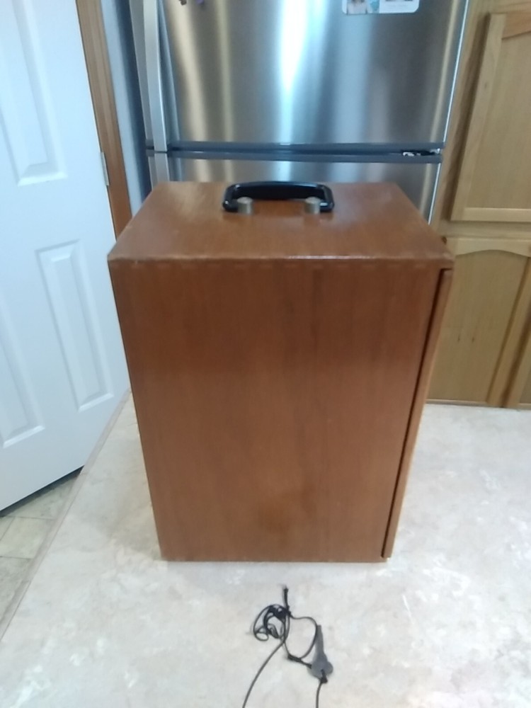 Compound Wesco Microscope With Extras with Wood Box Made By Wesco