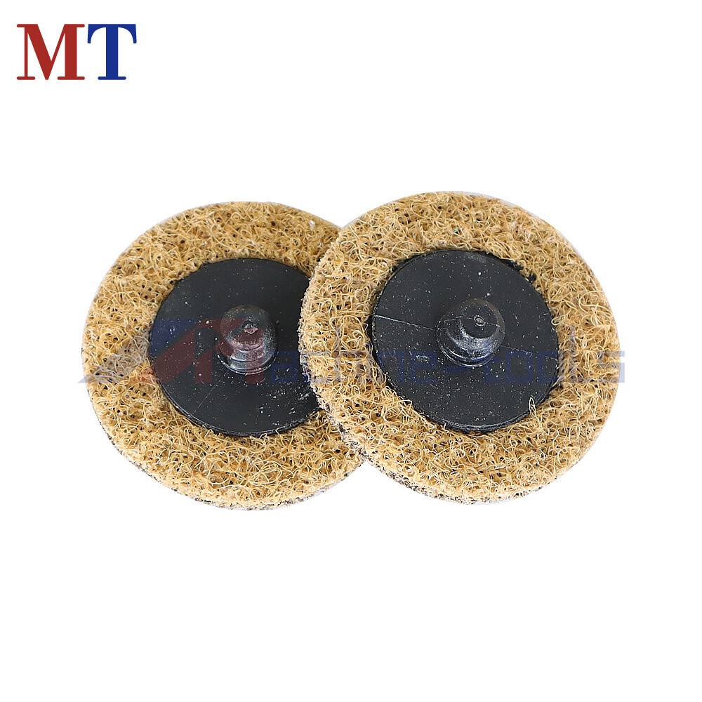 50 Pack Coarse Surface Conditioning Discs 2" Roll Lock Die Grinder Sanding Pads