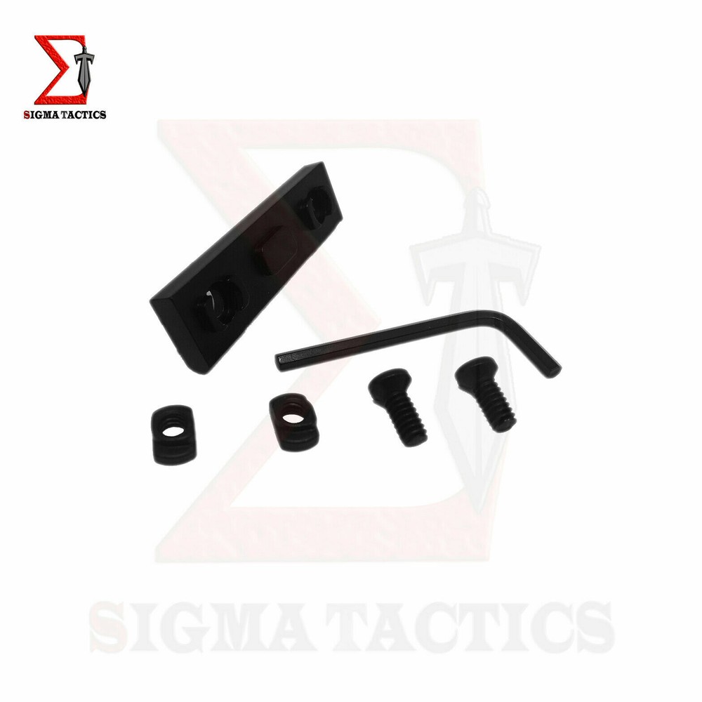 Tactical M-Lok Sling Stud/Bipod Adapter Low Profile for Harris Sling Stud Mount