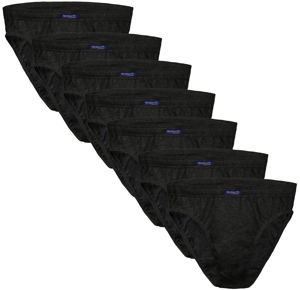 BRUBAKER Men's Basic Sport Brief 7-Pack