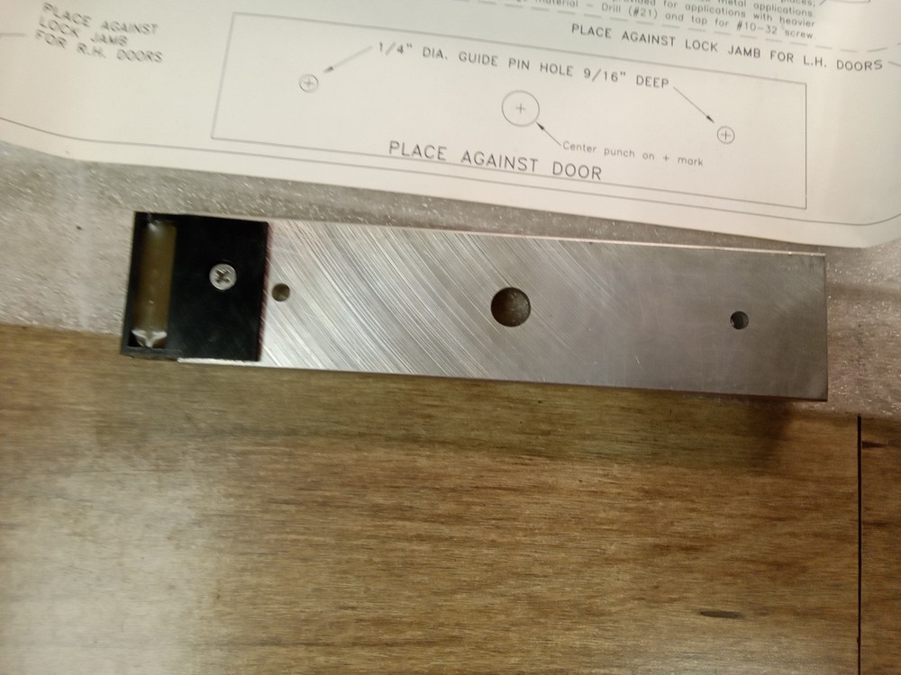 SDC 1581 D.E 12/24VDC Finish 628 .44/.22A Exit Check