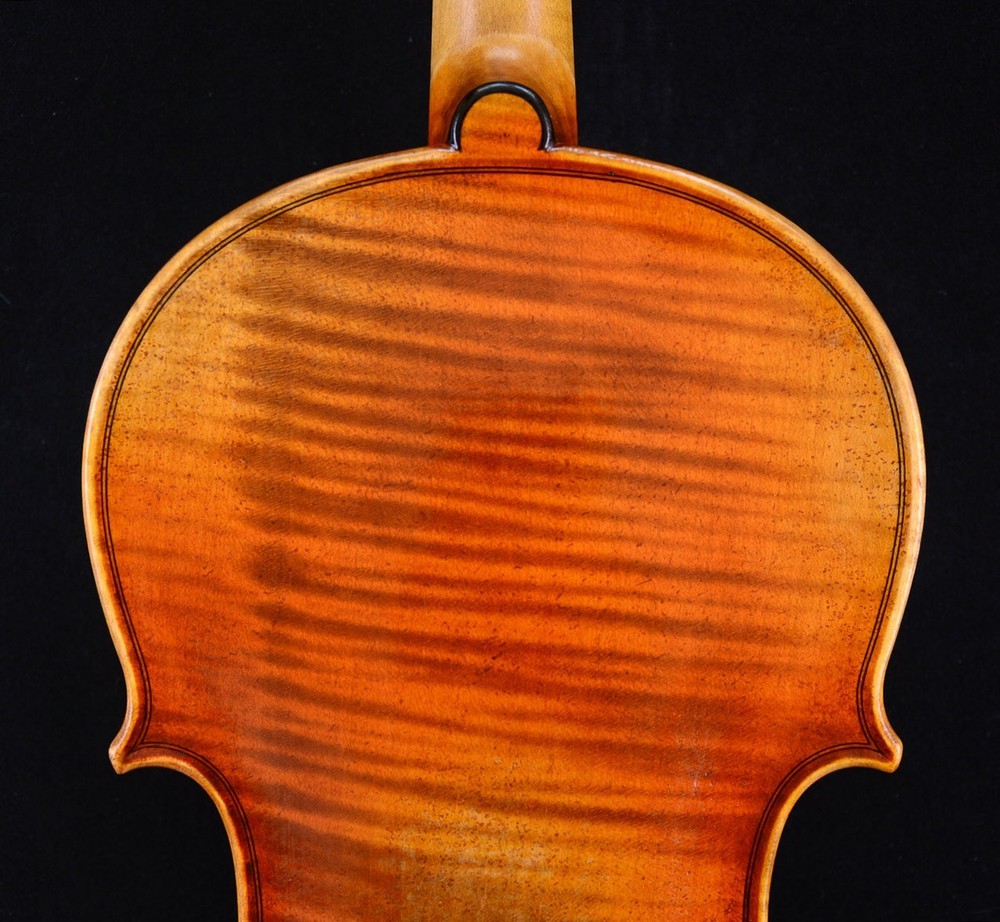 1-PC Back Violin Guarneri Violin Master Craftsmanship No.W070