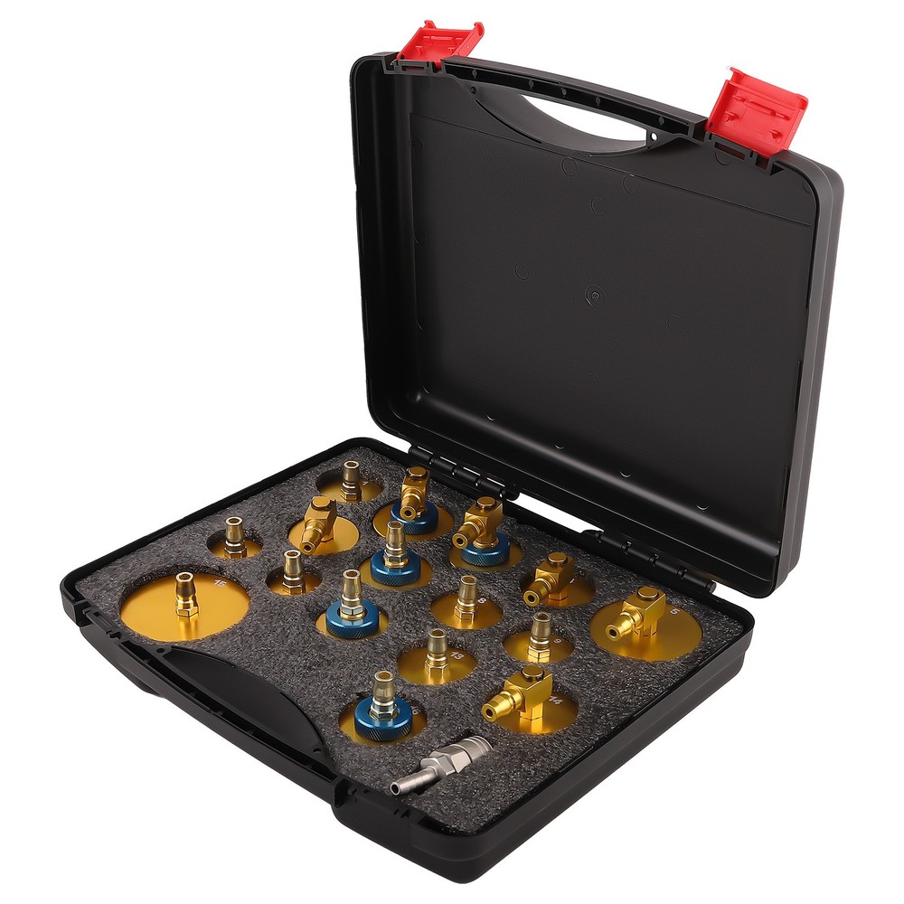 Master Cylinder Adapter Set Brake Fluid Bleeding Tool Brake Bleeder Adapter Kit