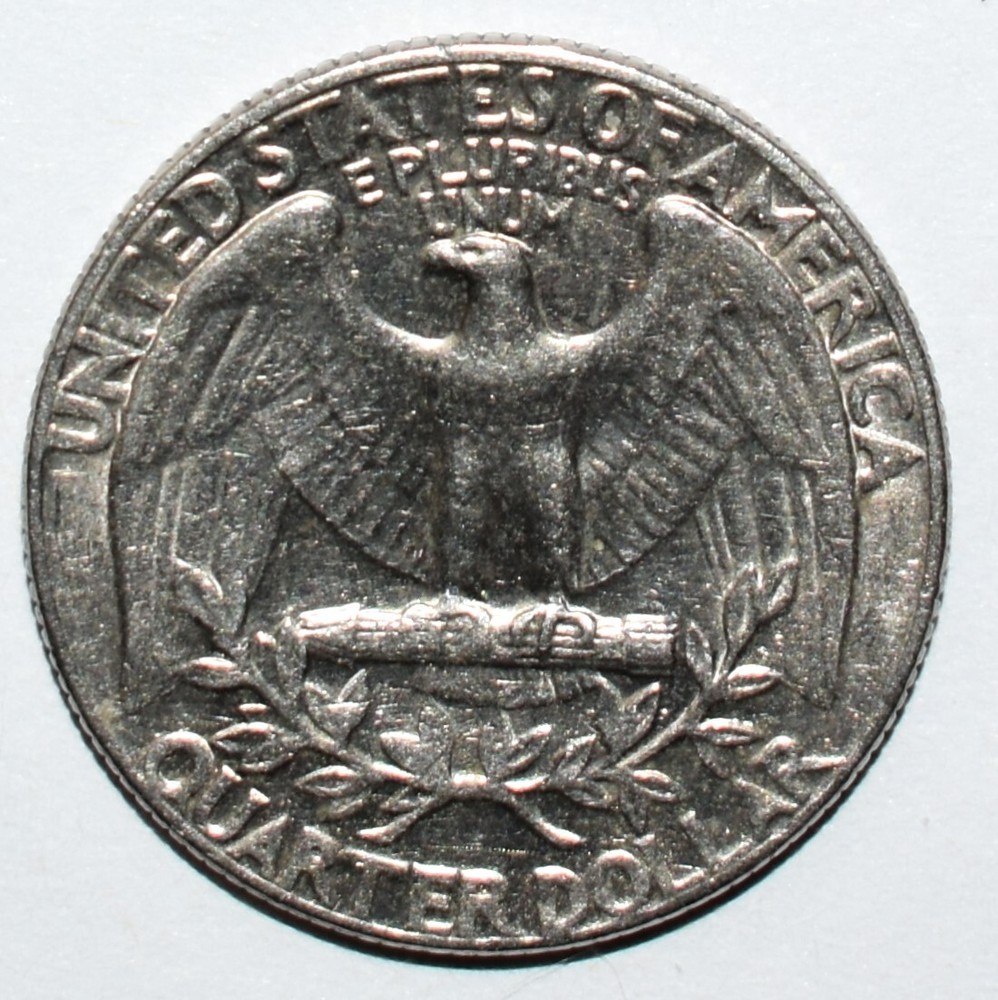 1974 Quarter Error No Mint Mark Missing Claw/Foot, Weak Strike, Missing I's DD +