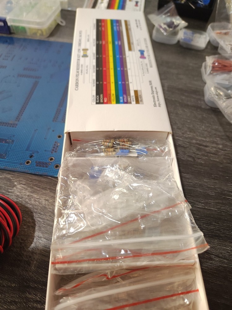 Electronics Hobbyist and Prototyping Component Lot / STEM Learning Bundle