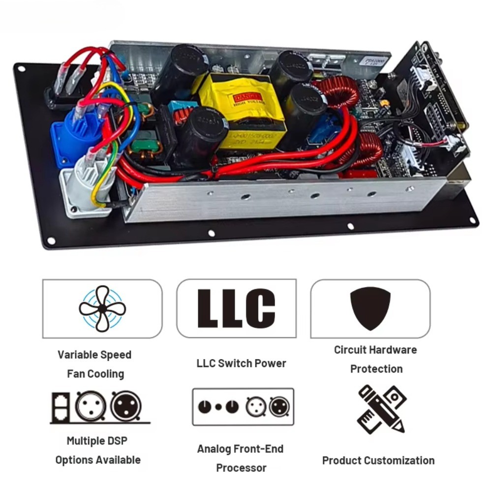 Popular 5000 Watts Professional Class D Power Active Speaker Amplifier Module