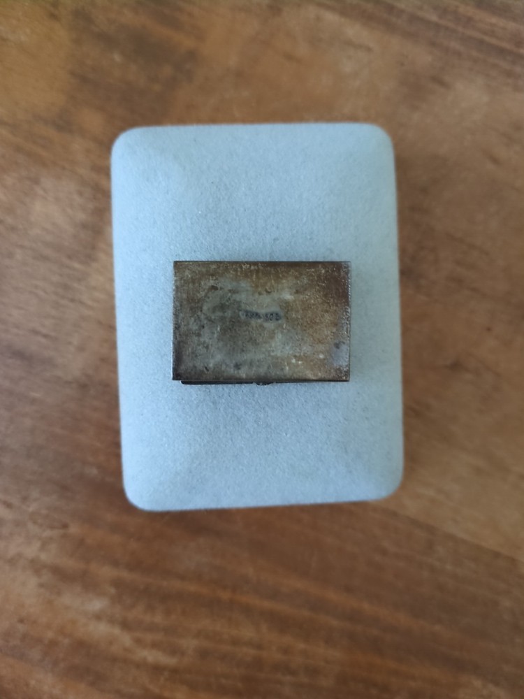 Peruvian 925 Sterling Miniature Hinged Box