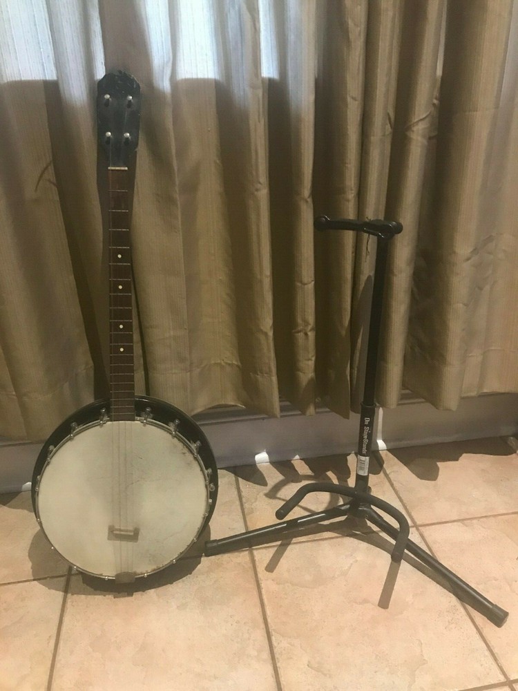 Antique Banjo 4 Strings with Standart