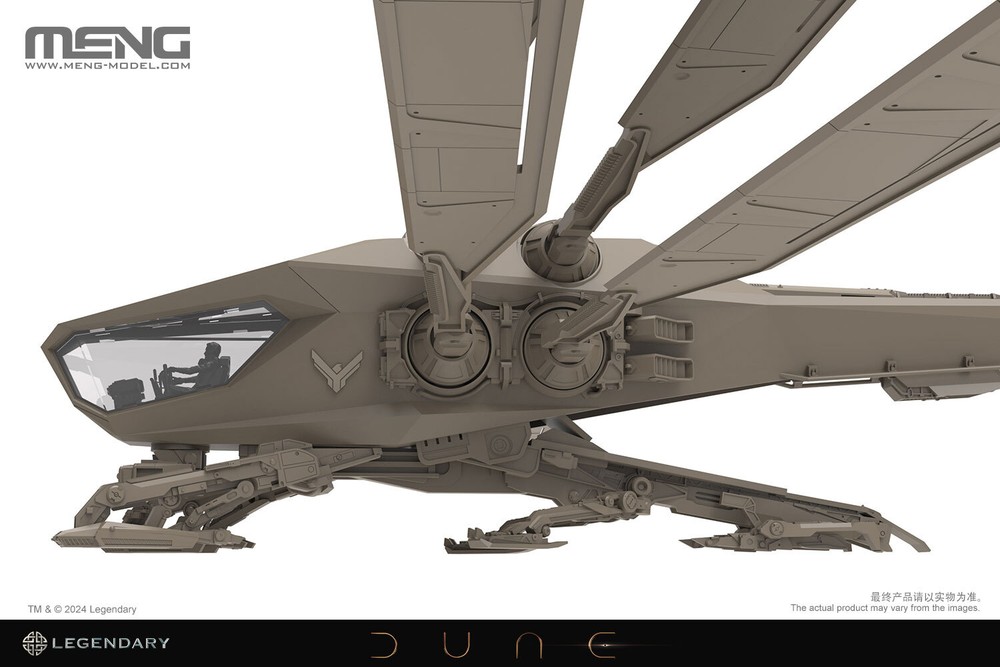 MENG 1/72 DS-007 ATREIDES ORNITHOPTER PLASTIC MODEL KIT