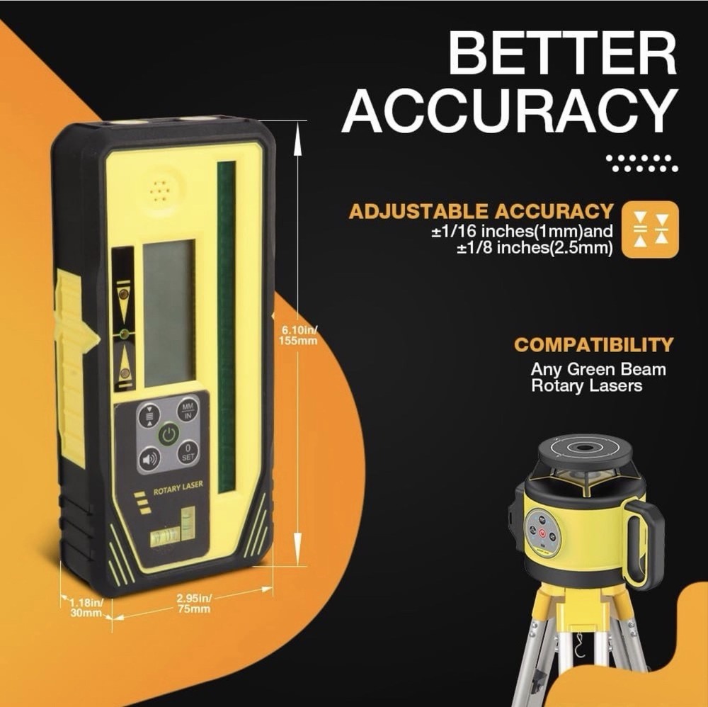 Rotary Laser Receiver