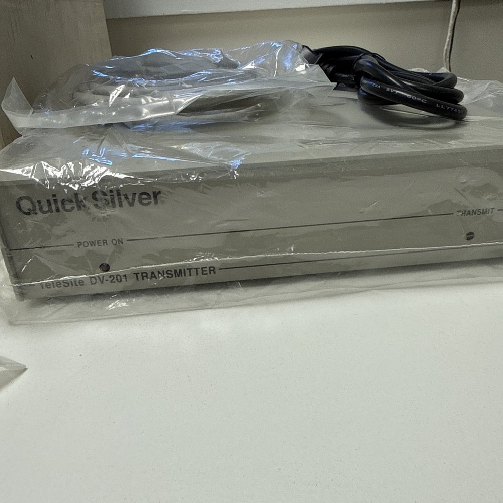TeleSite Tele Site DV201 Quick/Silver Transmitter New In Box