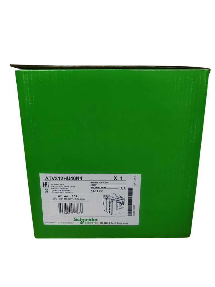 Schneider ATV312HU40N4 3P 4KW 5HP 380-500V 9.5A 500HZ Ac Drive Inverter
